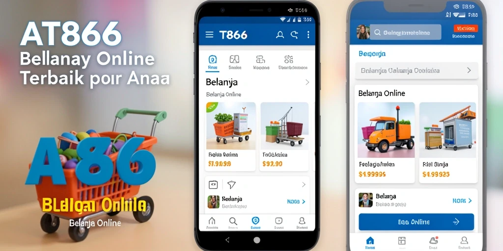Antarmuka aplikasi AT866 yang intuitif dan mudah dinavigasi.